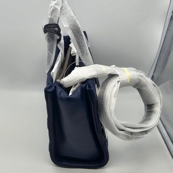 Marc Jacobs Mini Grind Quilted Leather Azure Blue - Picture 3 of 8